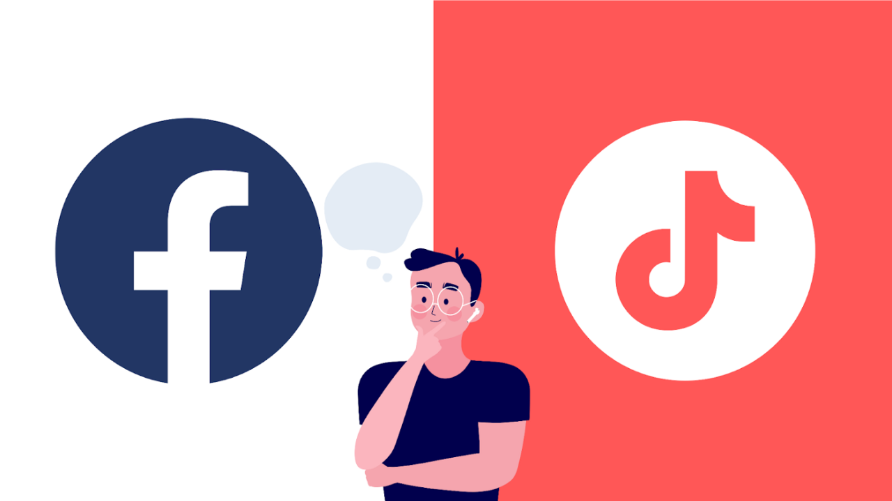 Facebook vs TikTok